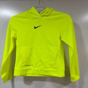 Nike Kids Bright Yellow Hoodie